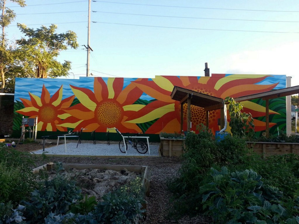 Sunflower Mural | Urban Patch